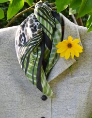 Leopard Jungle styled with grey jacket