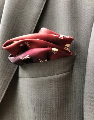 Skulls & Crossbones death by claret in pocket